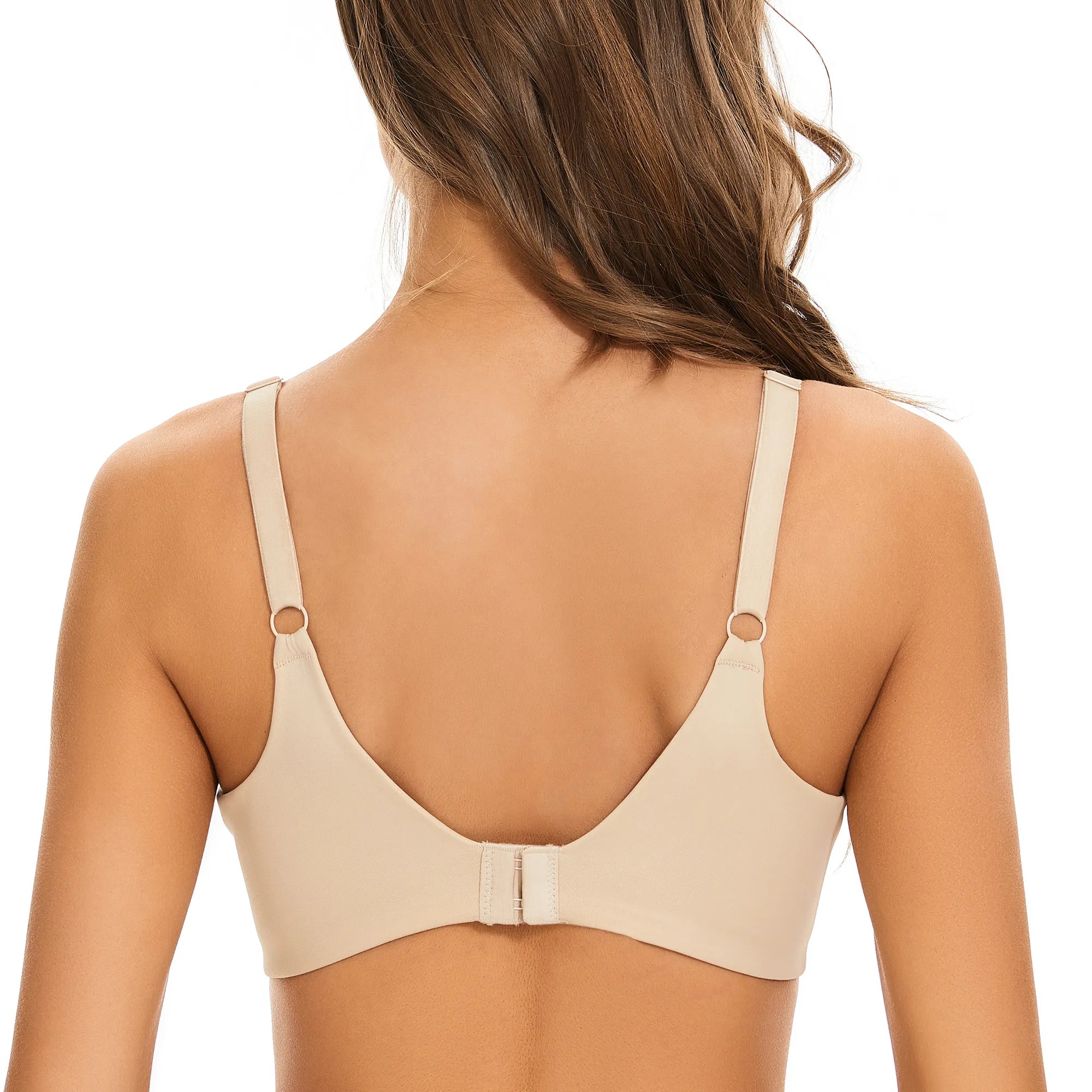 Sheroine Plus Size Full Coverage Underwire Bra - Nude